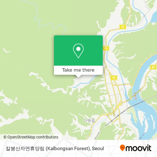 칼봉산자연휴양림