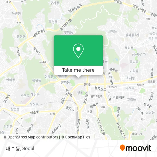 내수동 map