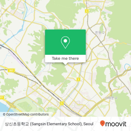 상신초등학교 (Sangsin Elementary School) map