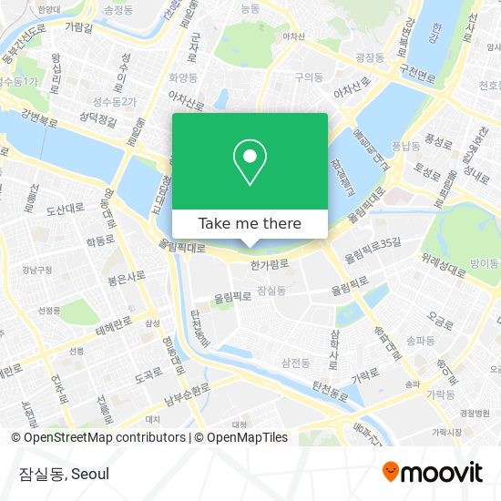 잠실동 map