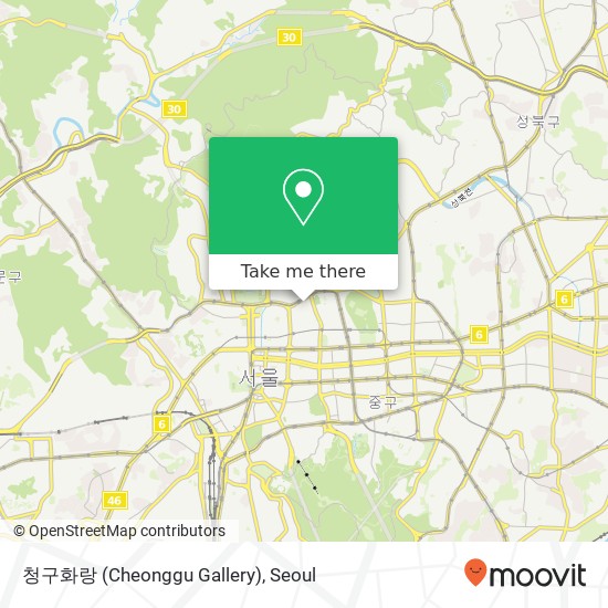 청구화랑 (Cheonggu Gallery) map