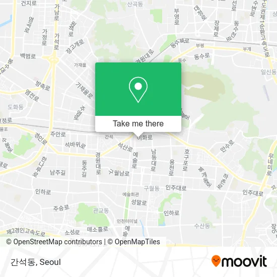 간석동 map
