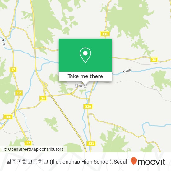 일죽종합고등학교 (Iljukjonghap High School) map