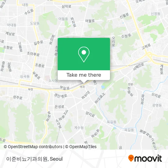 이준비뇨기과의원 map