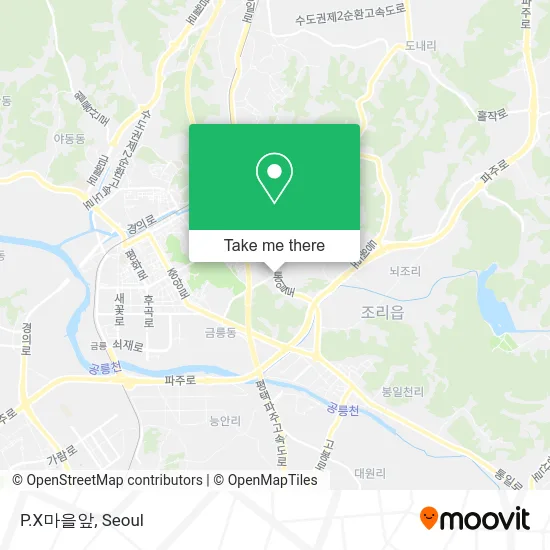 P.X마을앞 map