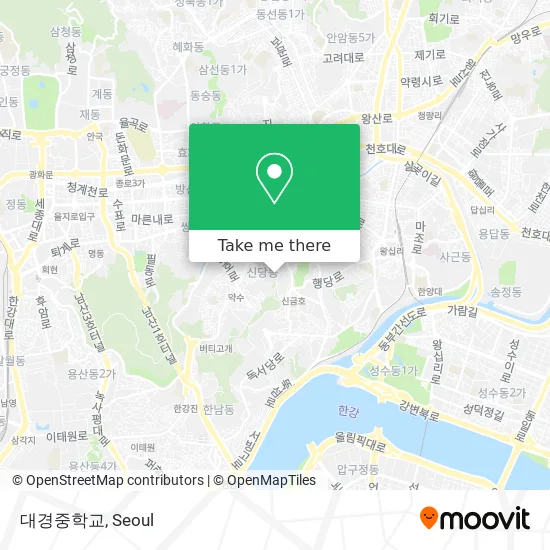 대경중학교 map