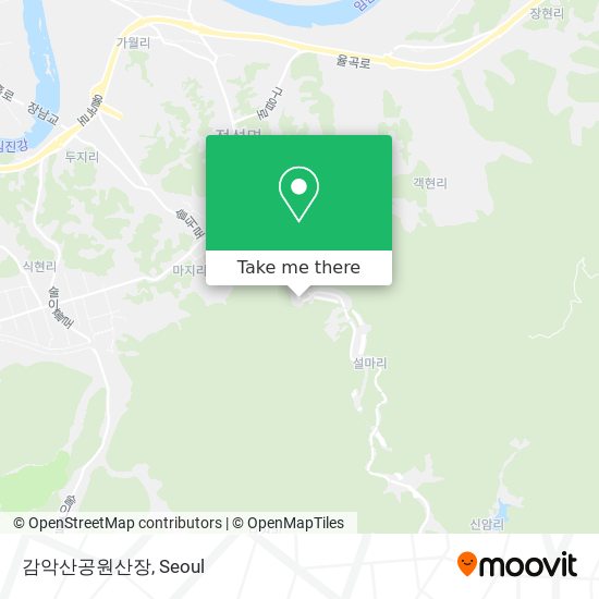 감악산공원산장 map