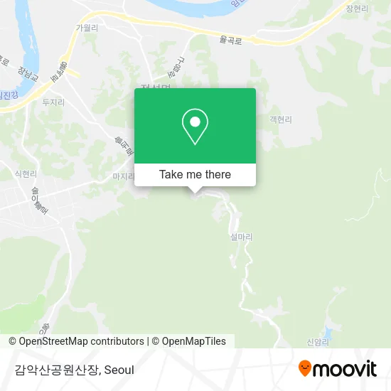 감악산공원산장 map