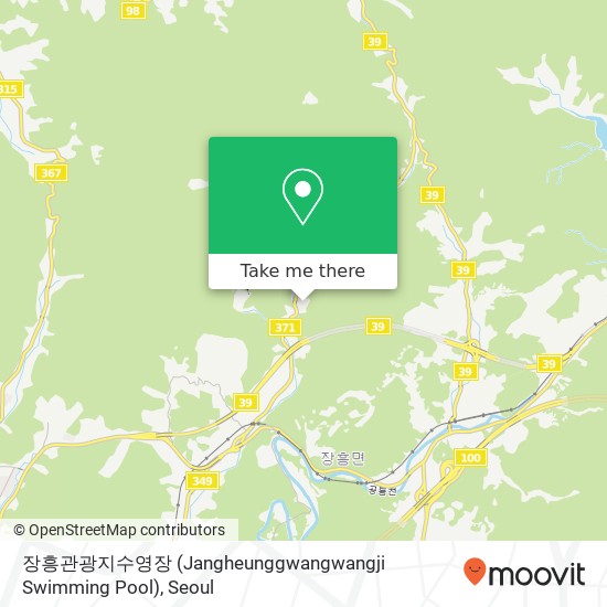 장흥관광지수영장 (Jangheunggwangwangji Swimming Pool) map