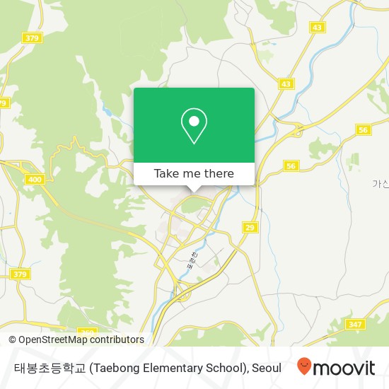태봉초등학교 (Taebong Elementary School) map