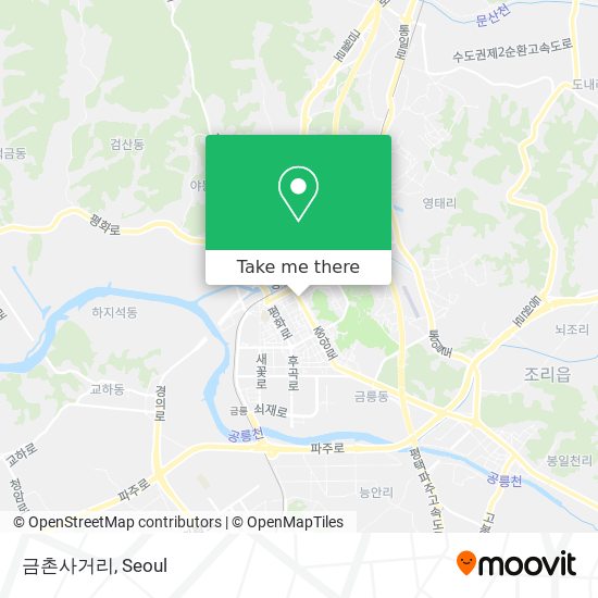 금촌사거리 map