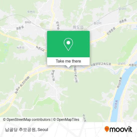 납골당 추모공원 map