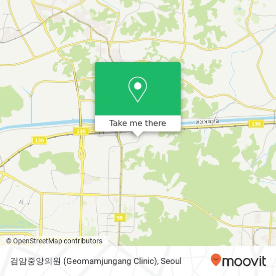 검암중앙의원 (Geomamjungang Clinic) map