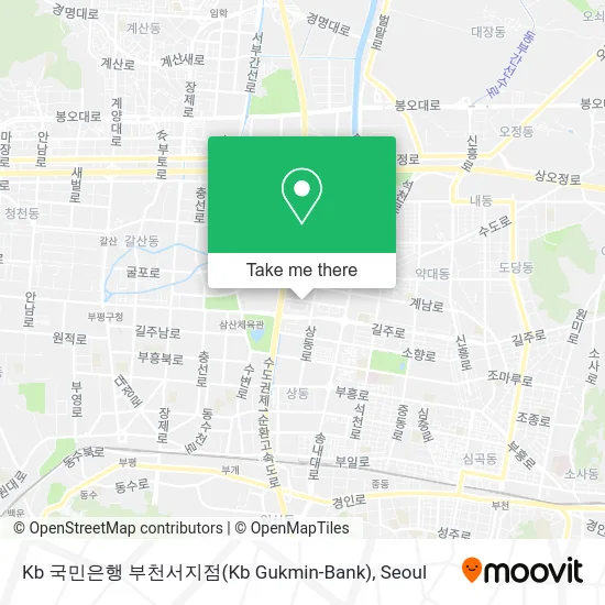 Kb 국민은행 부천서지점(Kb Gukmin-Bank) map