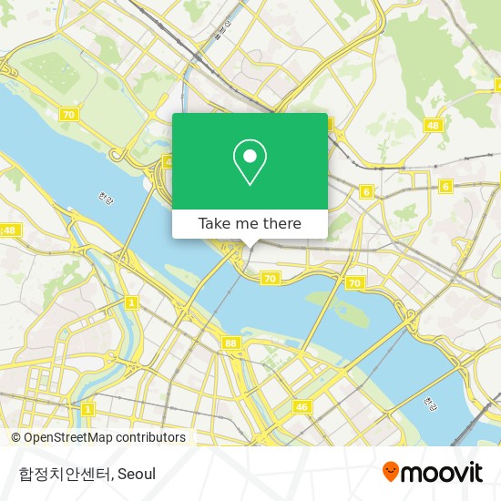 합정치안센터 map