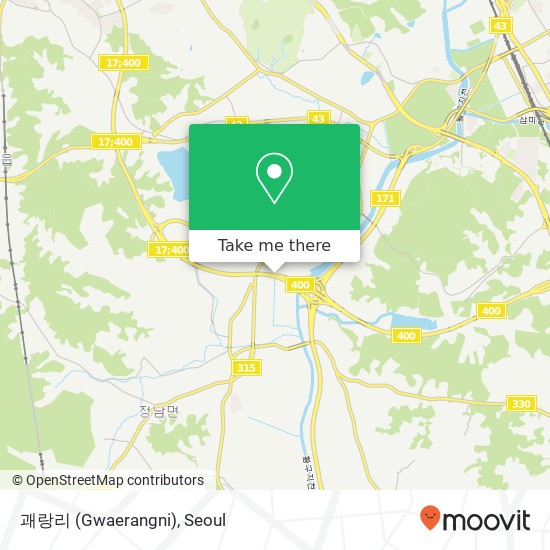 괘랑리 (Gwaerangni) map