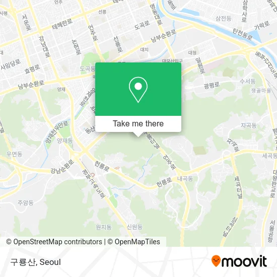 구룡산 map