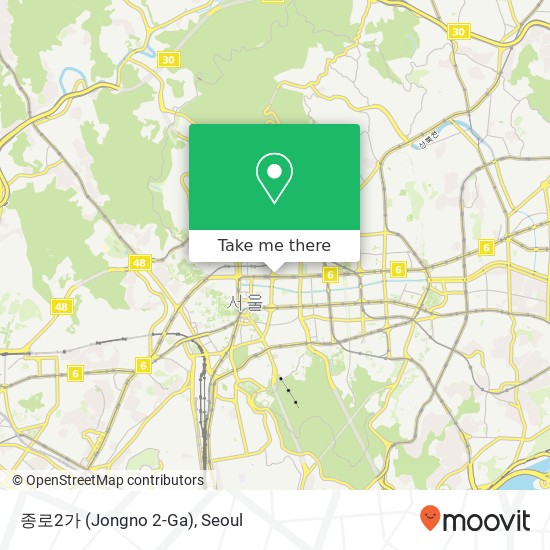 종로2가 (Jongno 2-Ga) map