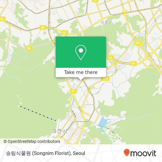 송림식물원 (Songnim Florist) map