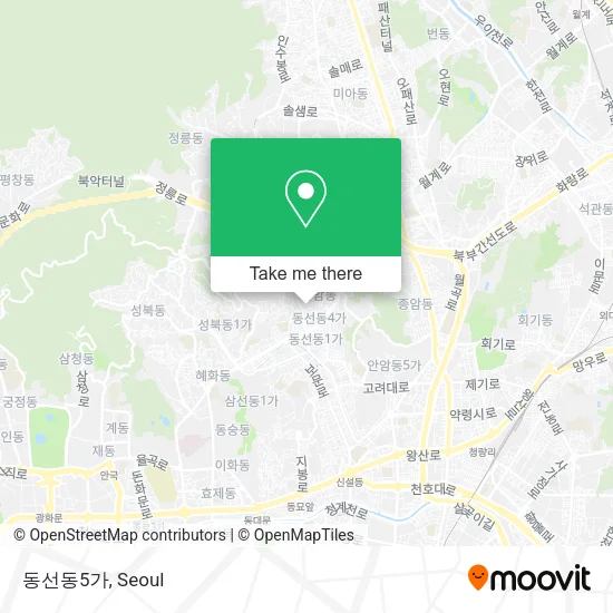 동선동5가 map