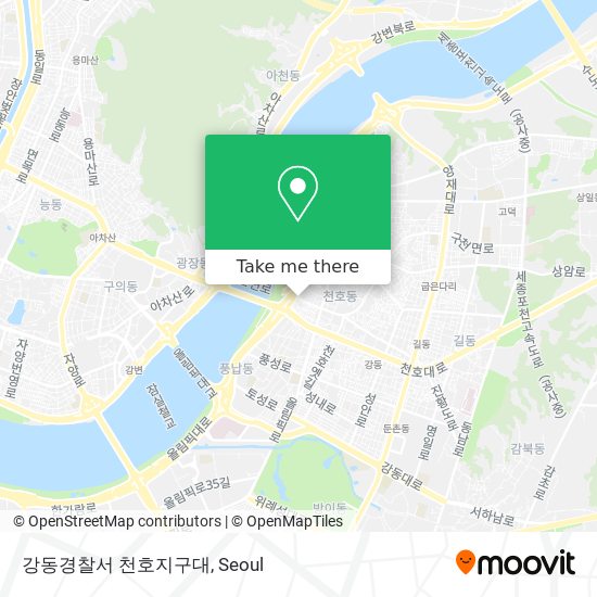 강동경찰서 천호지구대 map