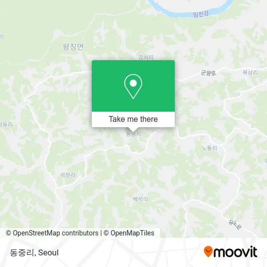 동중리 map