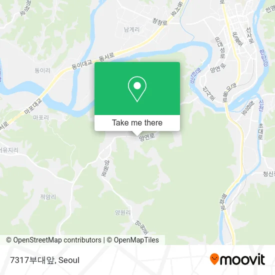 7317부대앞 map