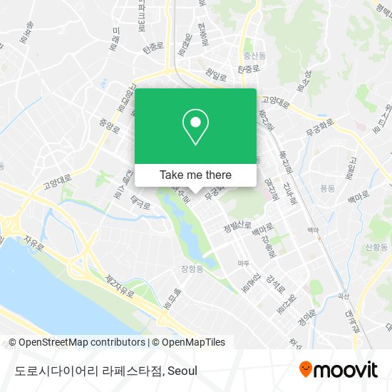 도로시다이어리 라페스타점 map