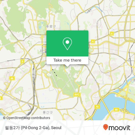 필동2가 (Pil-Dong 2-Ga) map