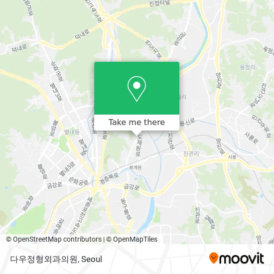 다우정형외과의원 map
