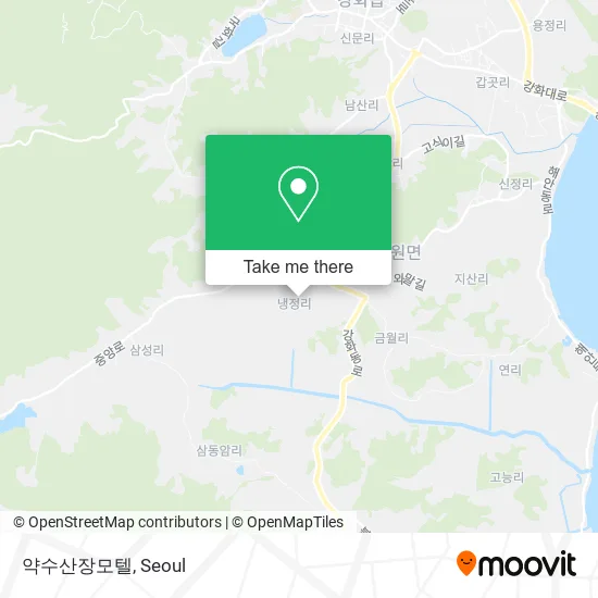 약수산장모텔 (Yaksu Mountain Villa Motel) map