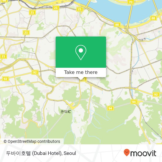 두바이호텔 (Dubai Hotel) map