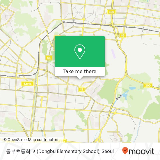 동부초등학교 (Dongbu Elementary School) map