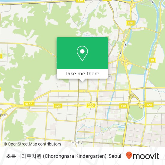 초록나라유치원 (Chorongnara Kindergarten) map
