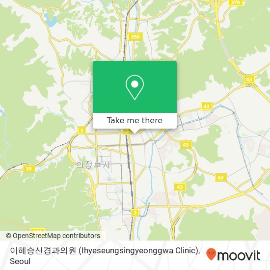 이혜승신경과의원 (Ihyeseungsingyeonggwa Clinic) map