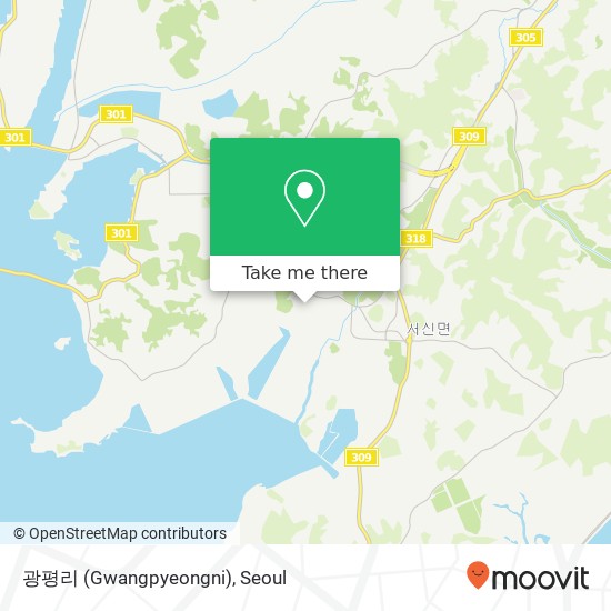 광평리 (Gwangpyeongni) map