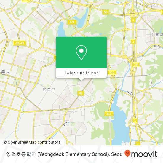영덕초등학교 (Yeongdeok Elementary School) map