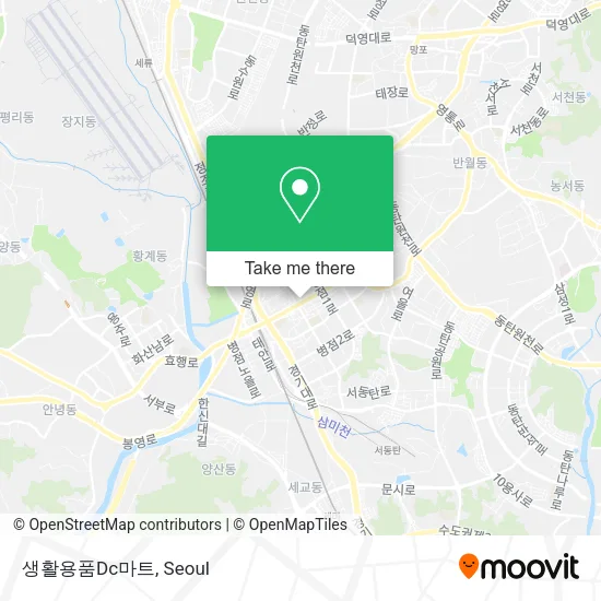 생활용품Dc마트 map