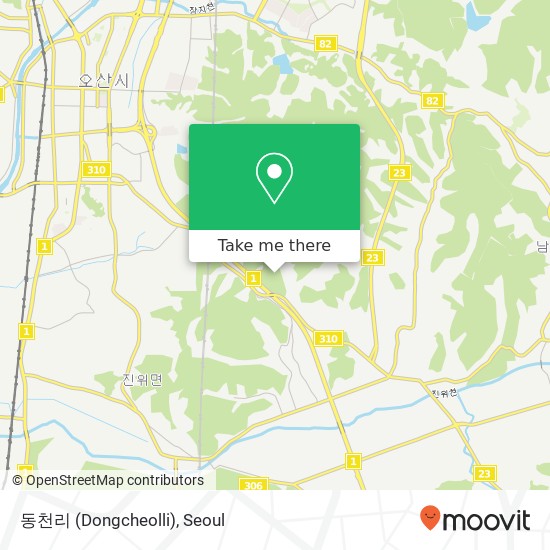 동천리 (Dongcheolli) map