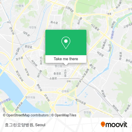 효그린요양병원 map