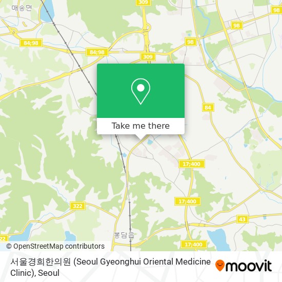 서울경희한의원 (Seoul Gyeonghui Oriental Medicine Clinic) map