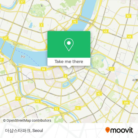 더샵스타파크 map