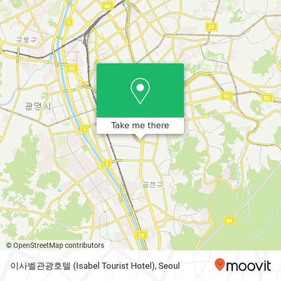 이사벨관광호텔 (Isabel Tourist Hotel) map