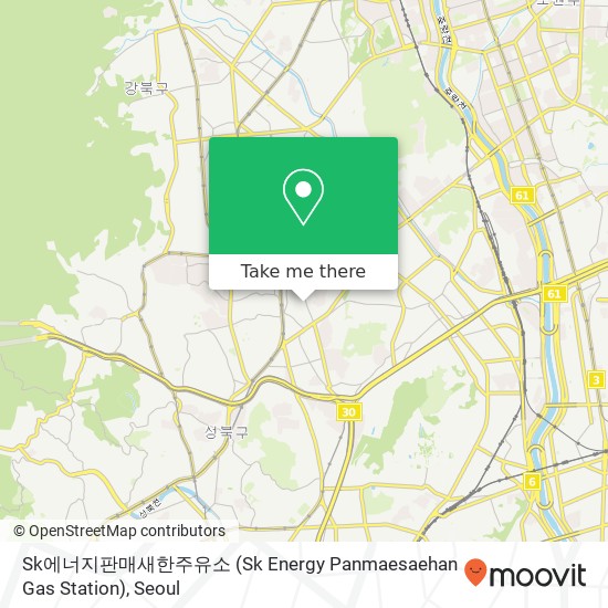 Sk에너지판매새한주유소 (Sk Energy Panmaesaehan Gas Station) map