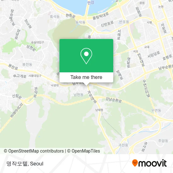 명작모텔 map