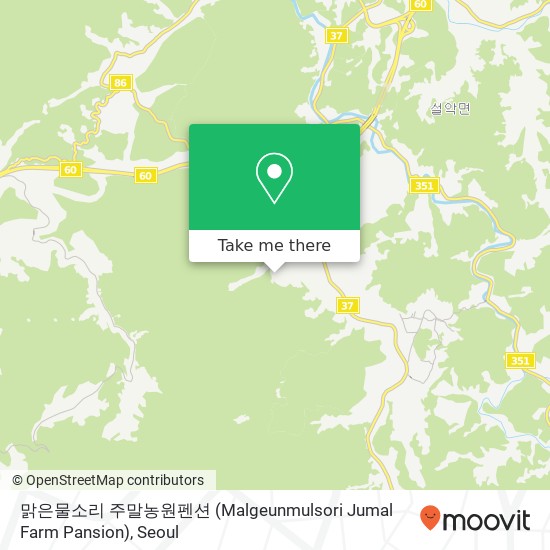 맑은물소리 주말농원펜션 (Malgeunmulsori  Jumal Farm Pansion) map