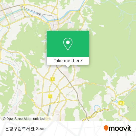 은평구립도서관 map