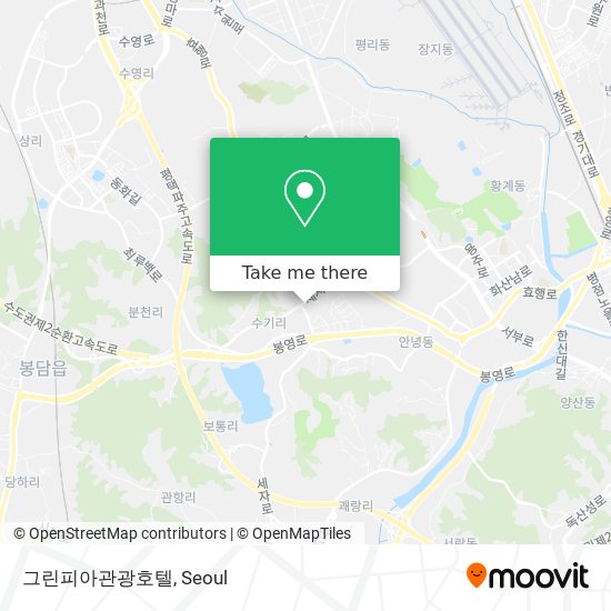 그린피아관광호텔 map