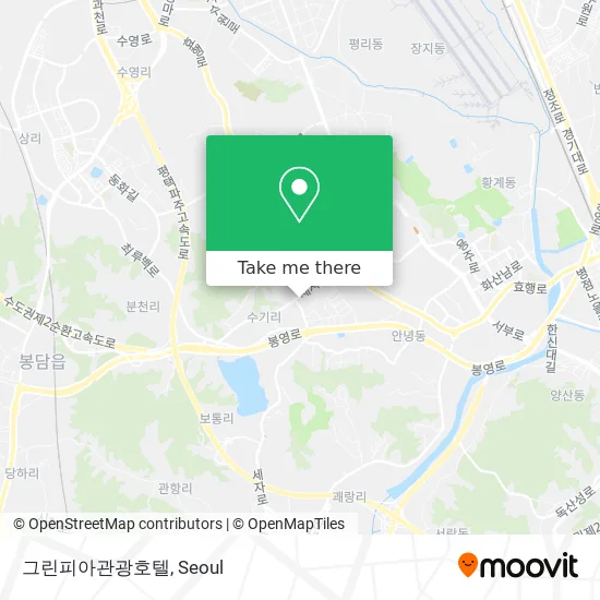 그린피아관광호텔 map