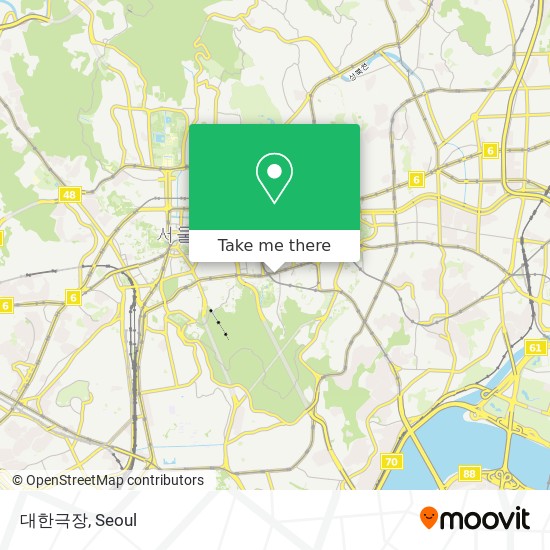 대한극장 map